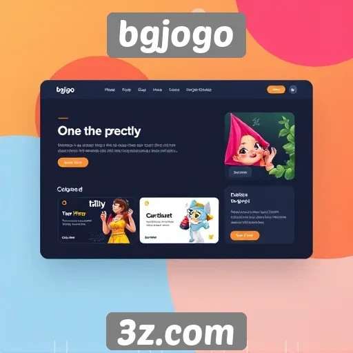 Análise da interface do usuário do site bgjogo